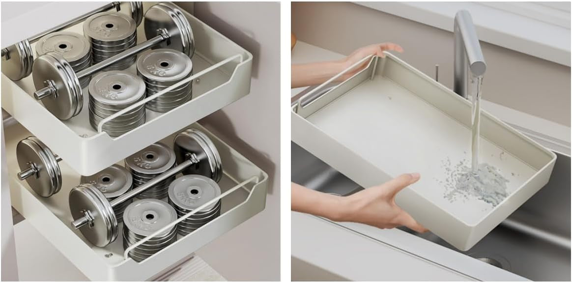 Slide-Out Cabinet Organizer