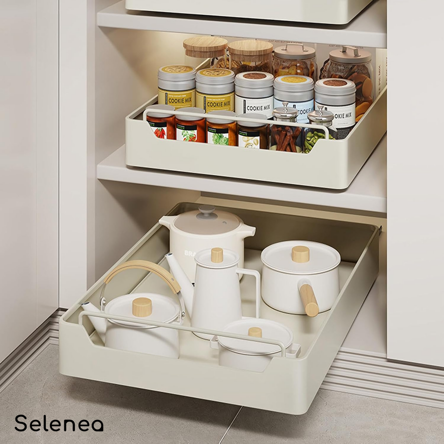 Slide-Out Cabinet Organizer