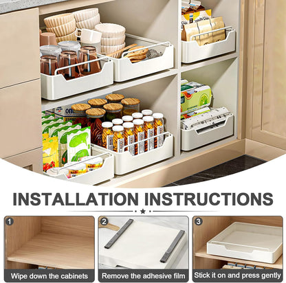 Slide-Out Cabinet Organizer